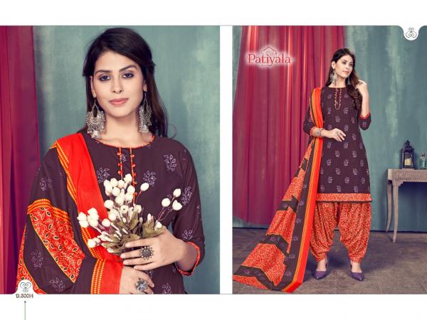 Ganesha Patiyala Vol-30 Cotton Designer Patiyala Printed suit